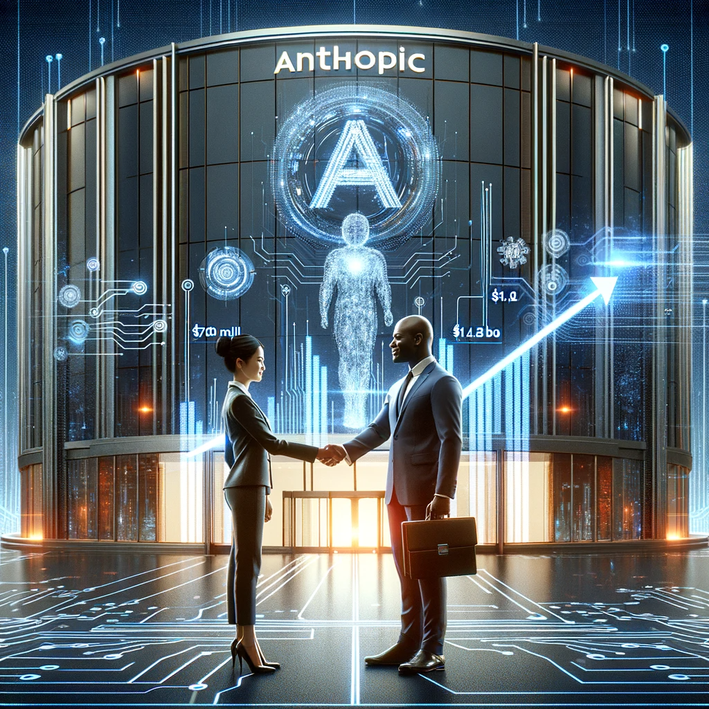 Anthropic, a competitor to OpenAI, is currently negotiating to secure $750 million in financing at a valuation of $18.4 billion.