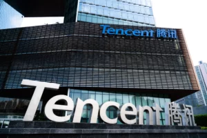 Tech giants Tencent and Alibaba acquire mainland properties amidst real estate slump 2024.