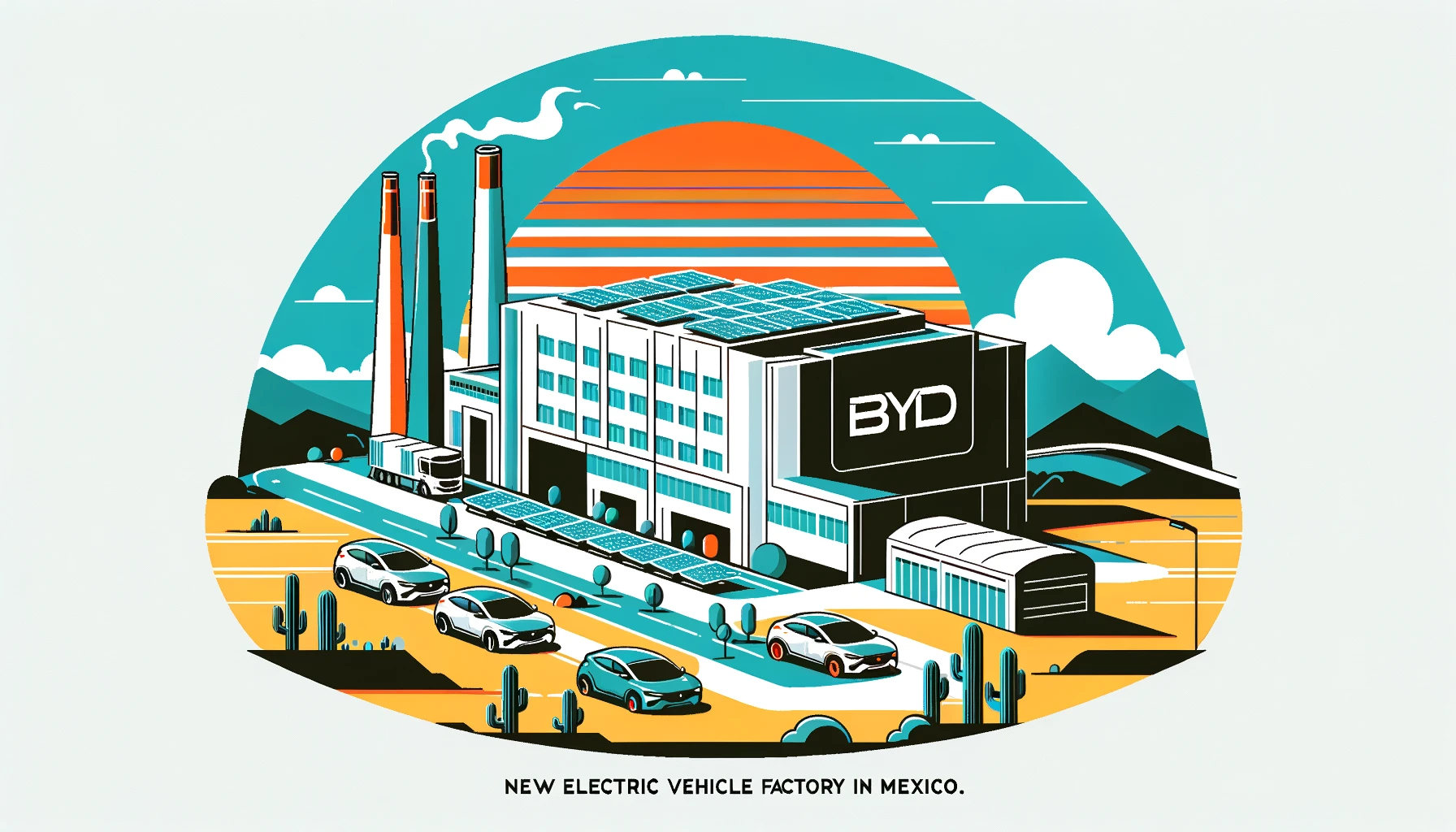 BYD of China is set to establish a new and big electric vehicle factory in Mexico, according to Nikkei.