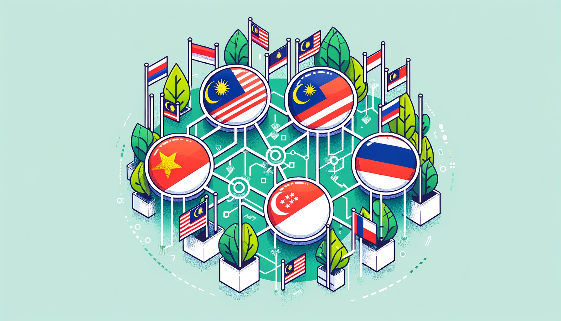 Bursa Malaysia, IDX, SET, and SGX to join forces for the great Asean Interconnected Sustainability Ecosystem collaboration.