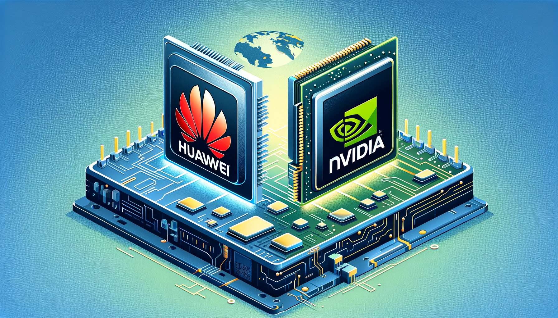 Huawei’s daring venture into the AI chip market poses a challenge to Nvidia in the face of US export constraints.