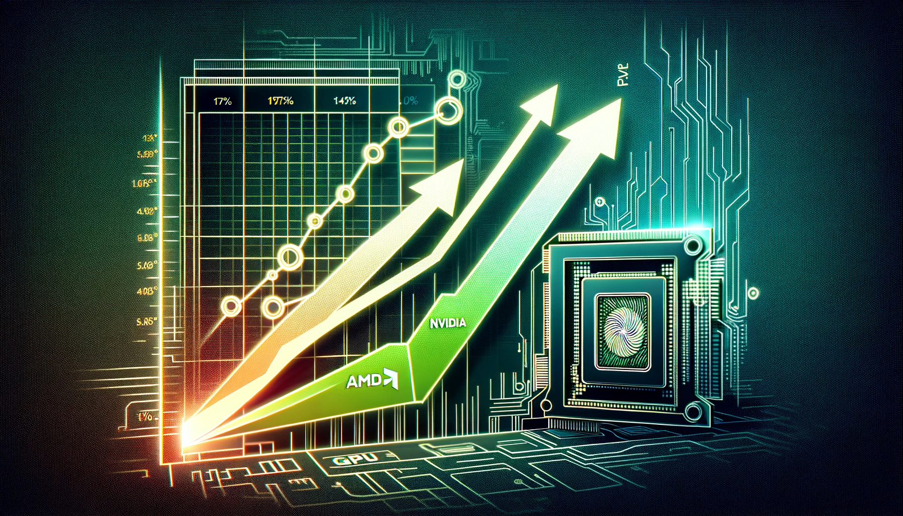 AMD’s discrete AIB GPU shipments increased by 17%, while NVIDIA’s rose by 4.7% in Q4 2023, resulting in a 32% overall market growth