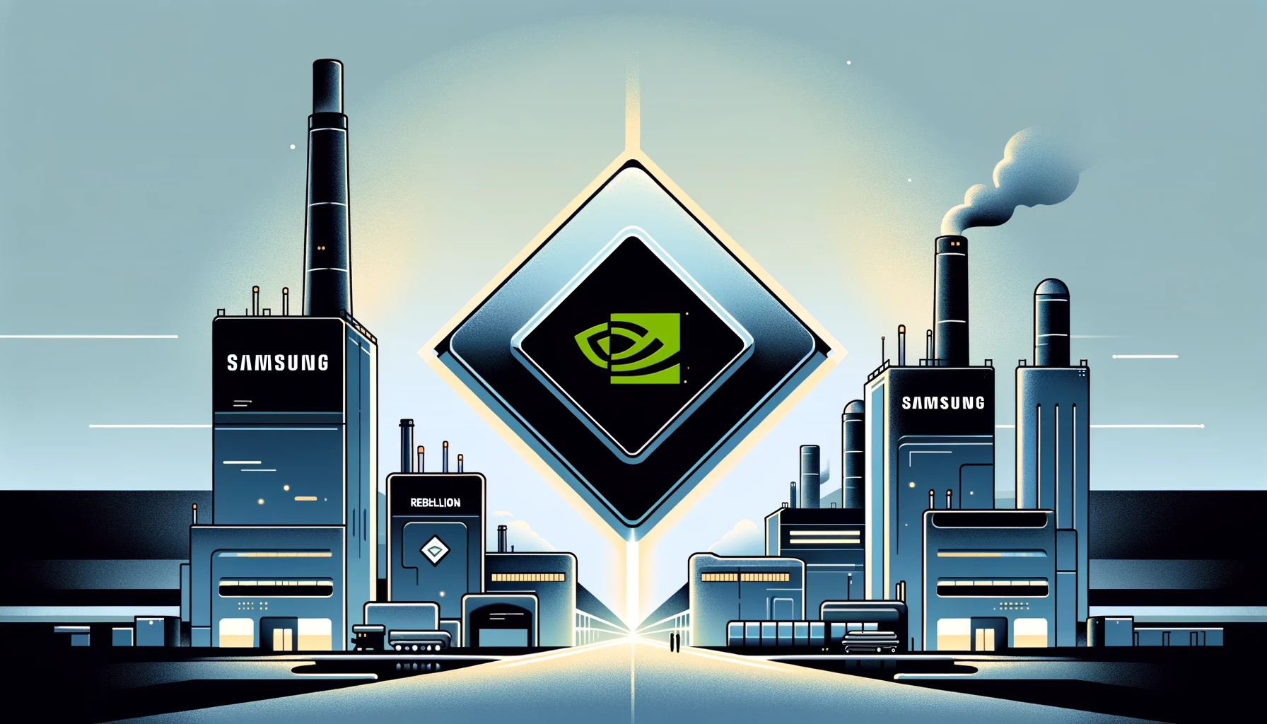 South Korean semiconductor producers Samsung and Rebellions aim to surpass NVIDIA in the chip industry.
