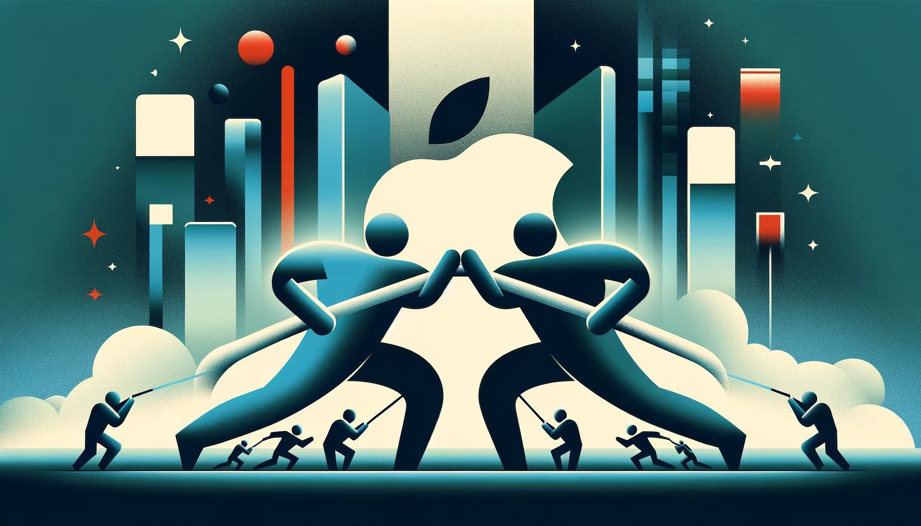 Tech titans contest Apple’s app store policies.