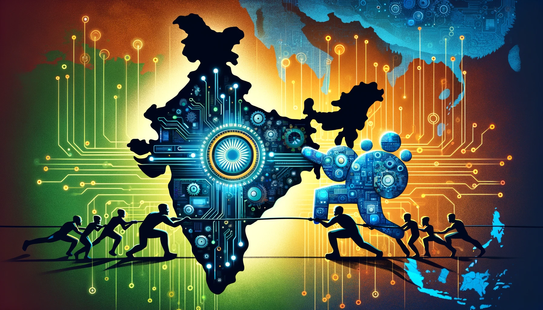 India's Emergence as a Leading Tech Power in Asia: A Challenge to China
