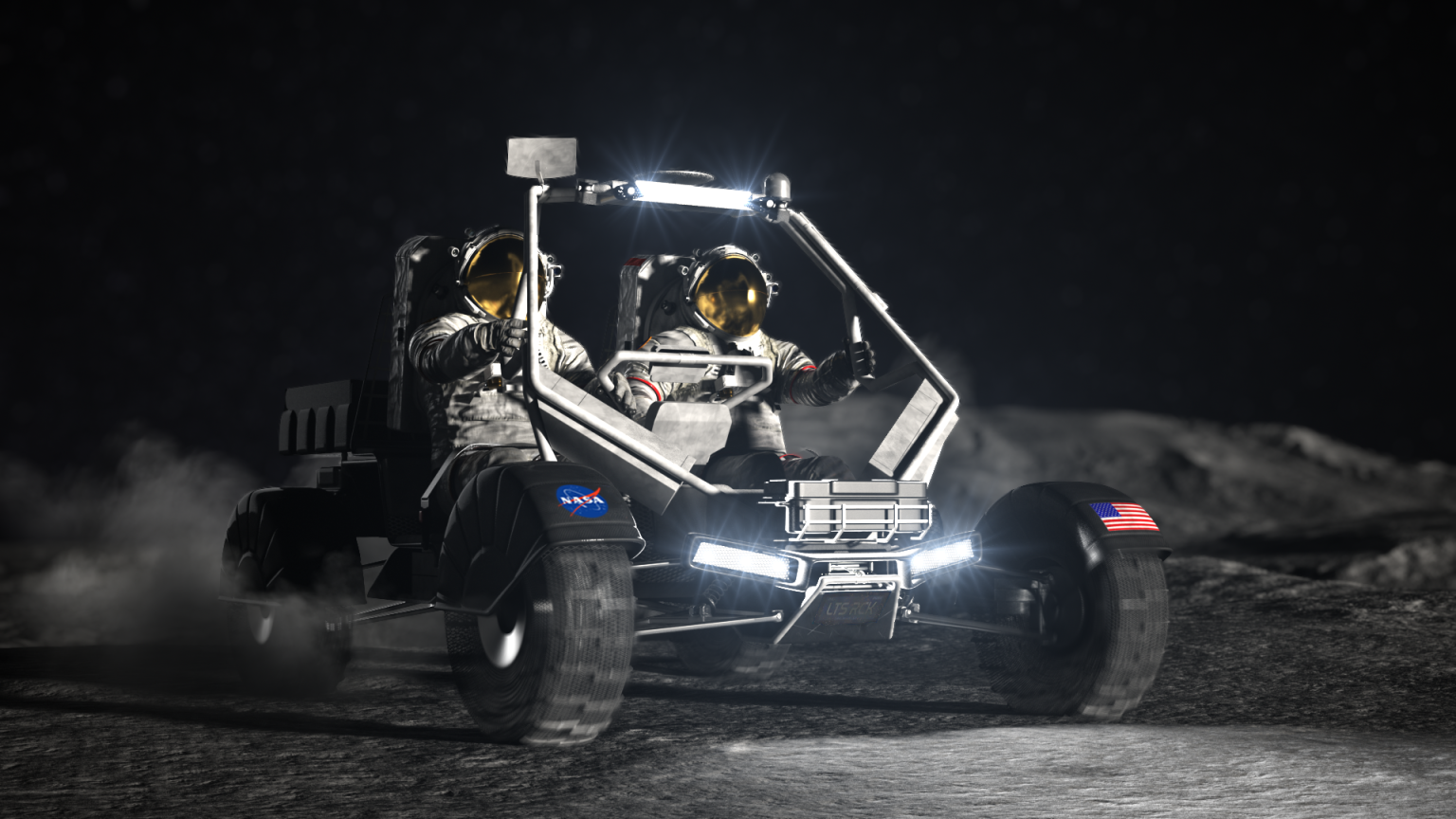 NASA Chooses Companies to Build Moon Cars for Artemis Missions