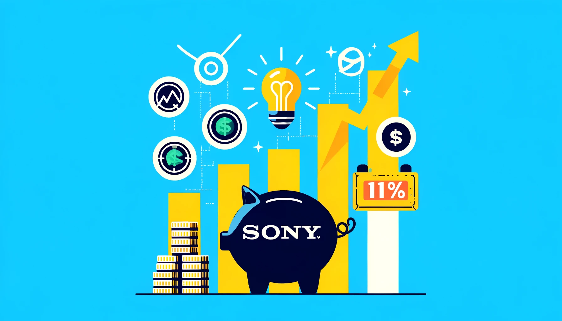 Sony shares soar 12% following buyback, dividend plans, and an improved profit outlook.