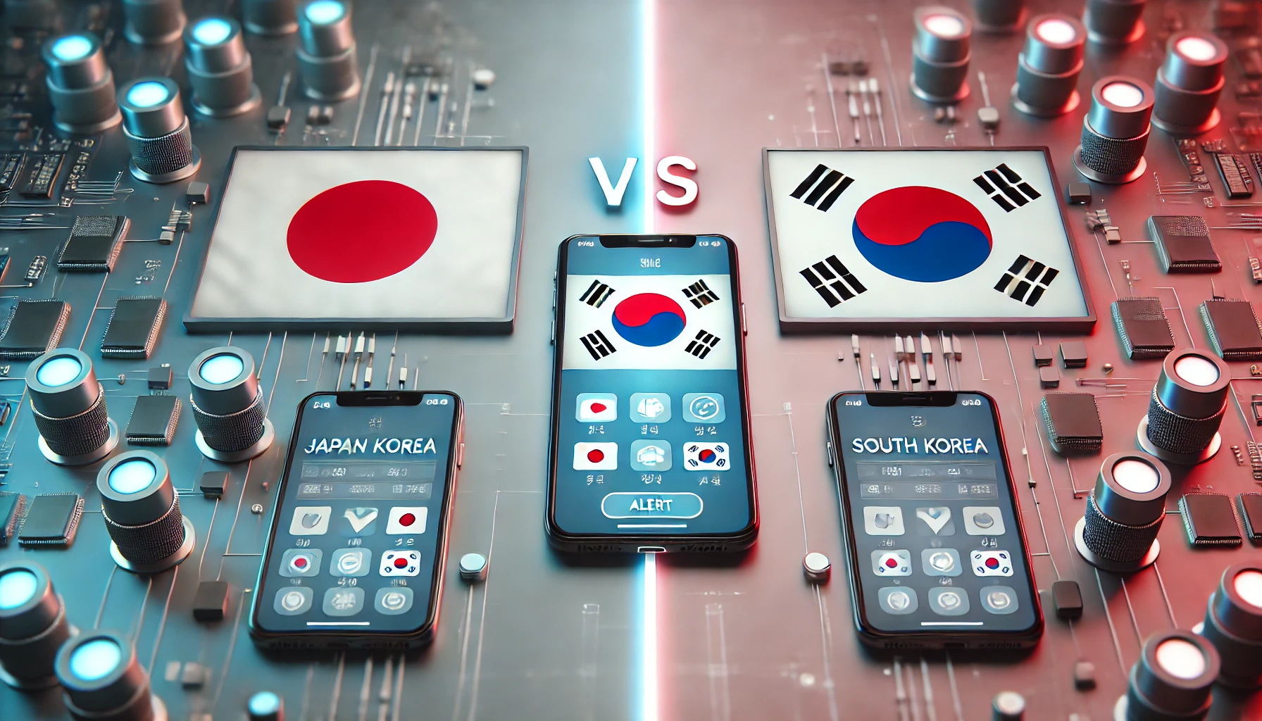 Japan and South Korea clash over an app amidst heightened tensions