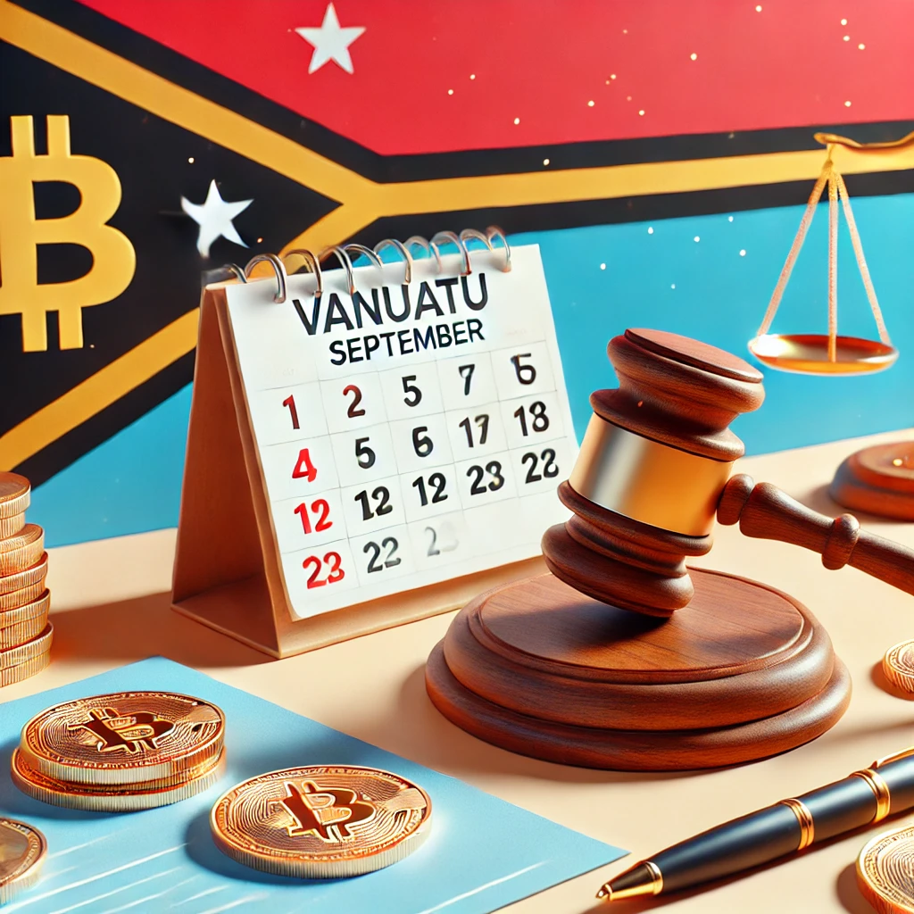 Vanuatu Set to Enact Long-Awaited Cryptocurrency Legislation in September