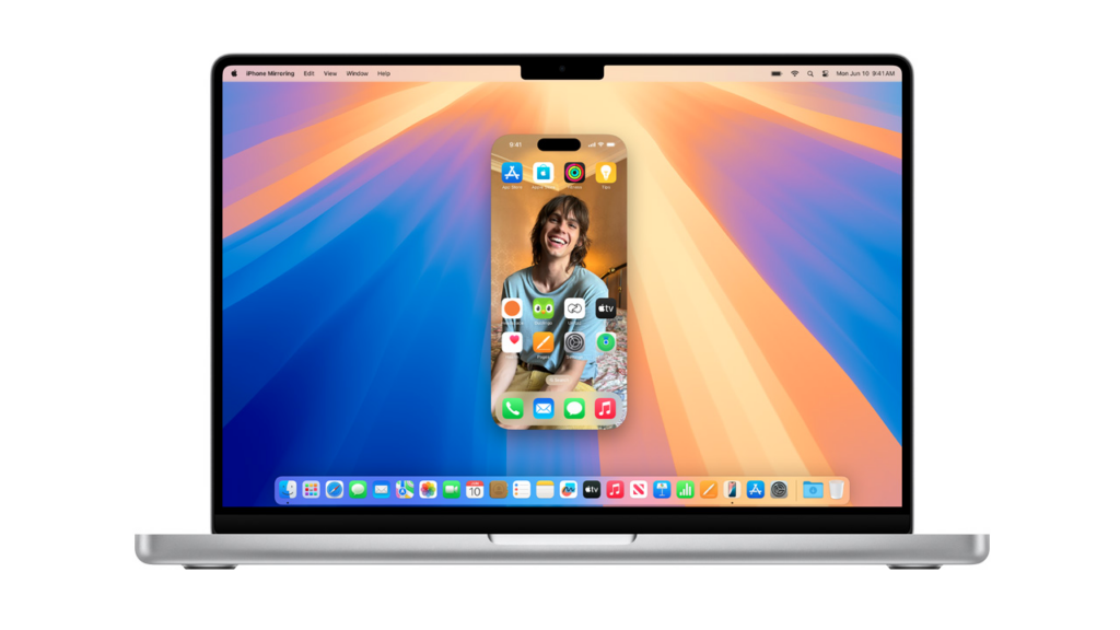 MacOS Sequoia iPhone mirroring feature