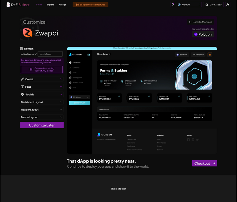DeFi Builder Introduces No-Code free dApp Builder for Seamless DeFi ...