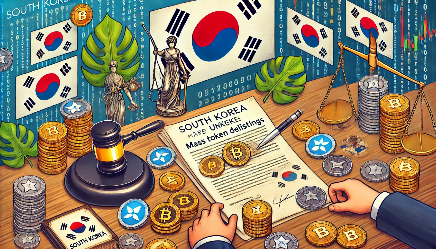 South Korea Crypto Body Says Mass Token Delistings ‘Unlikely’ Amid New Laws