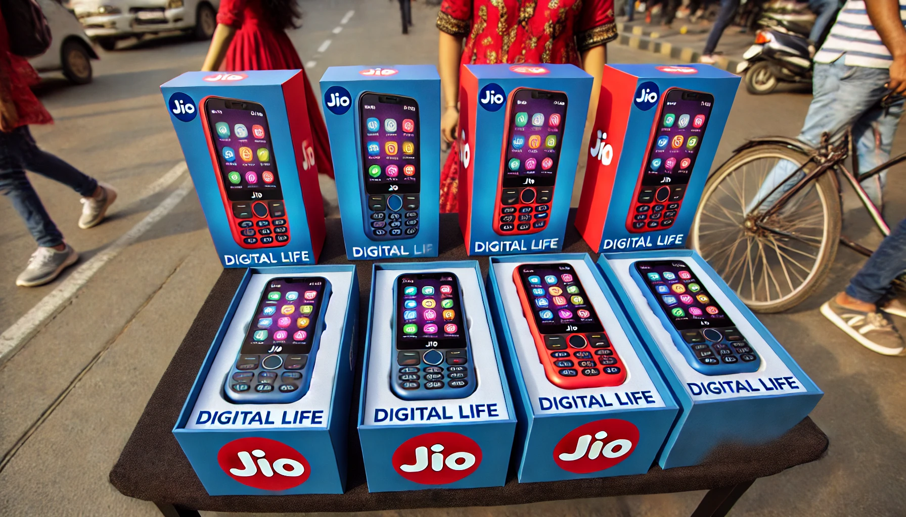 India’s Affinity for Cheap Feature Phones Challenges Smartphone Brands