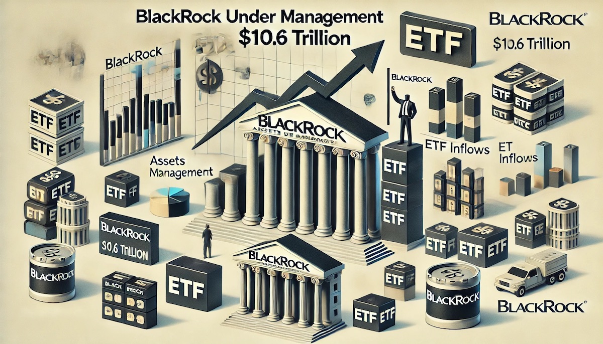 BlackRock’s Assets Under Management Exceed $10.6 Trillion, Fueled by Surge in ETF Inflows