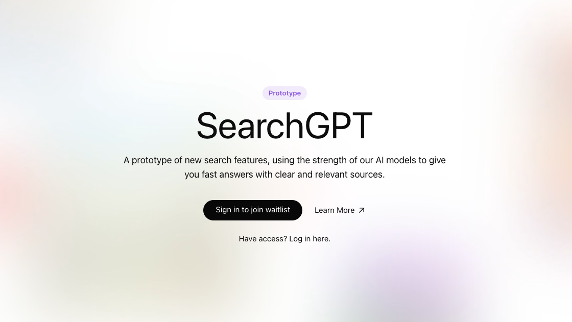 OpenAI Debuts SearchGPT: AI-Powered Search Engine Prototype