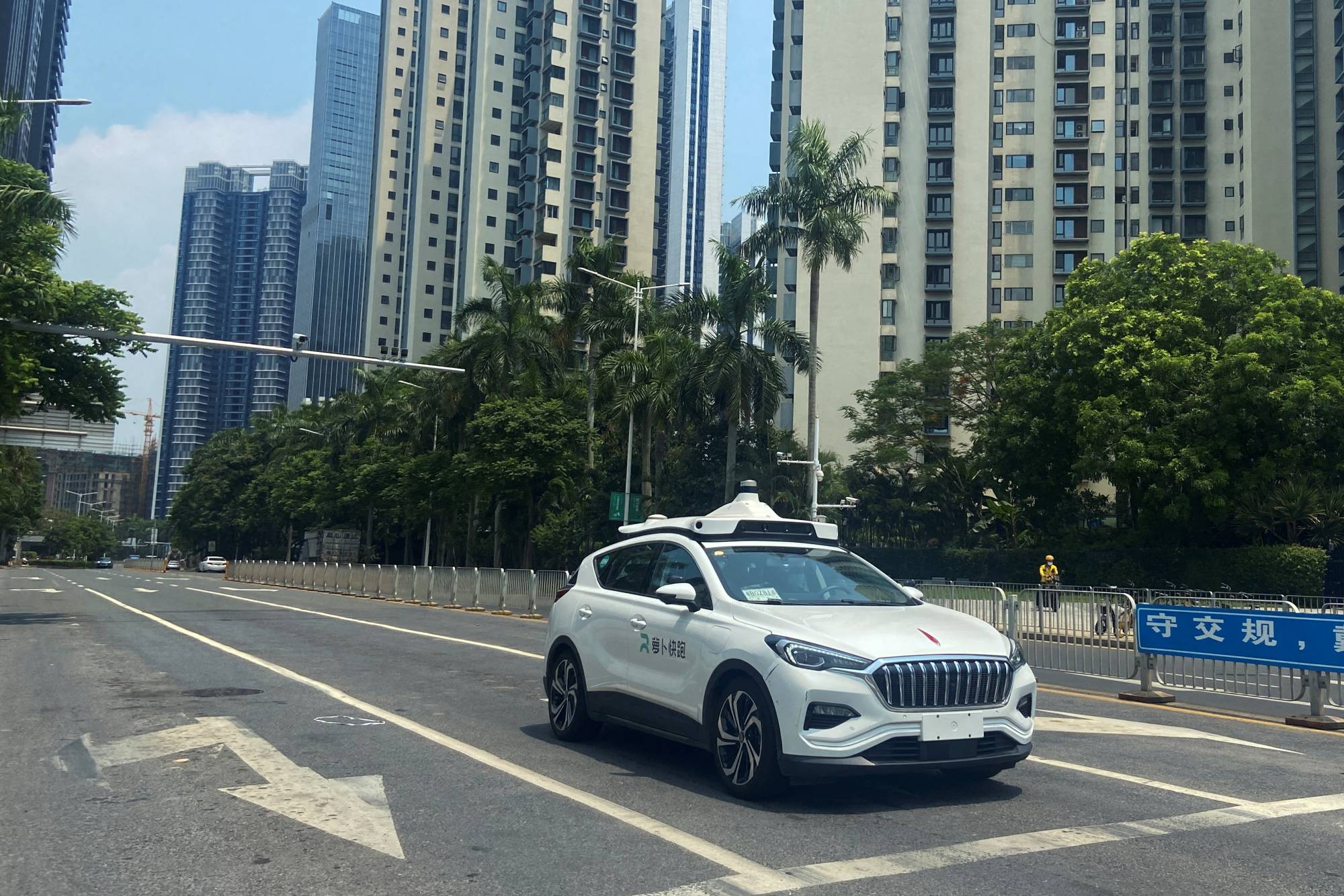 A driverless car in China hit a jaywalking pedestrian, highlighting a challenge for AI.