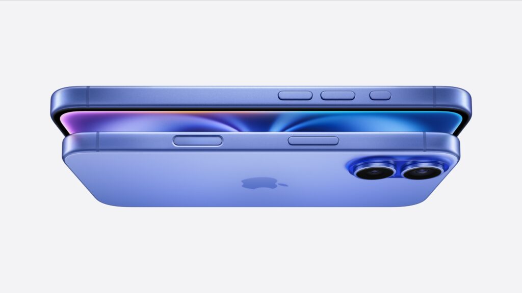 Apple iPhone 16 ultramarine in colour