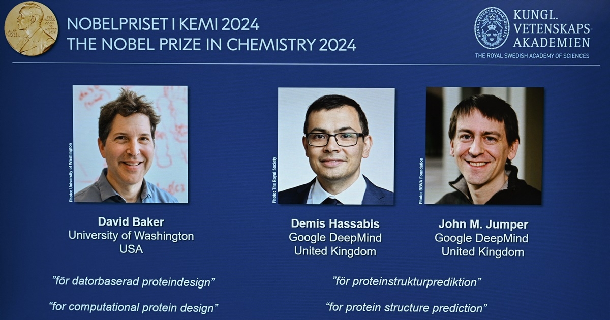 DeepMind and University of Washington Researchers Win 2024 Nobel Prize in Chemistry