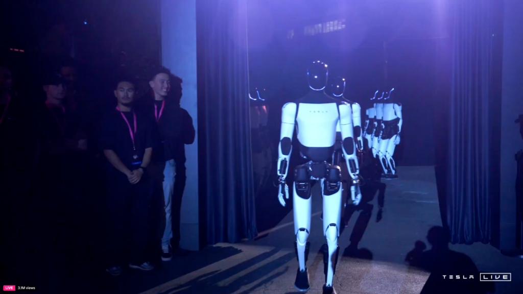 Tesla's Optimus humanoid robot