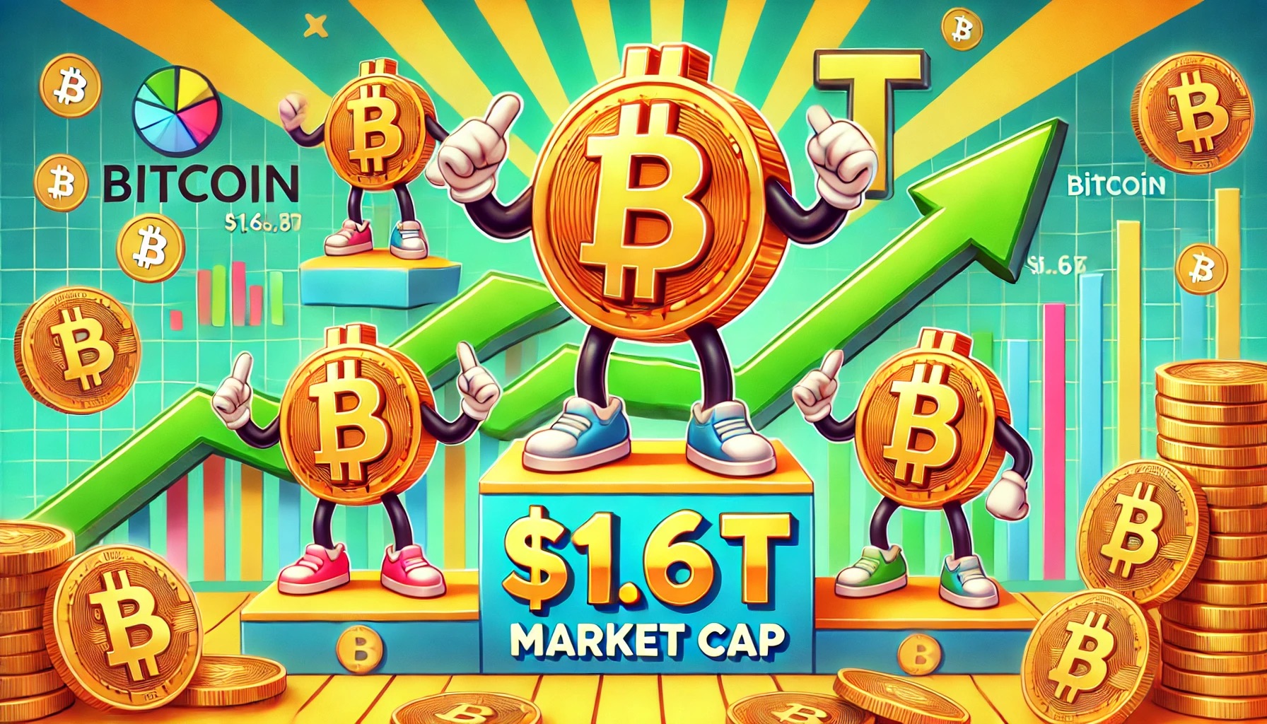 Bitcoin Market Capitalization Reaches $1.6 Trillion