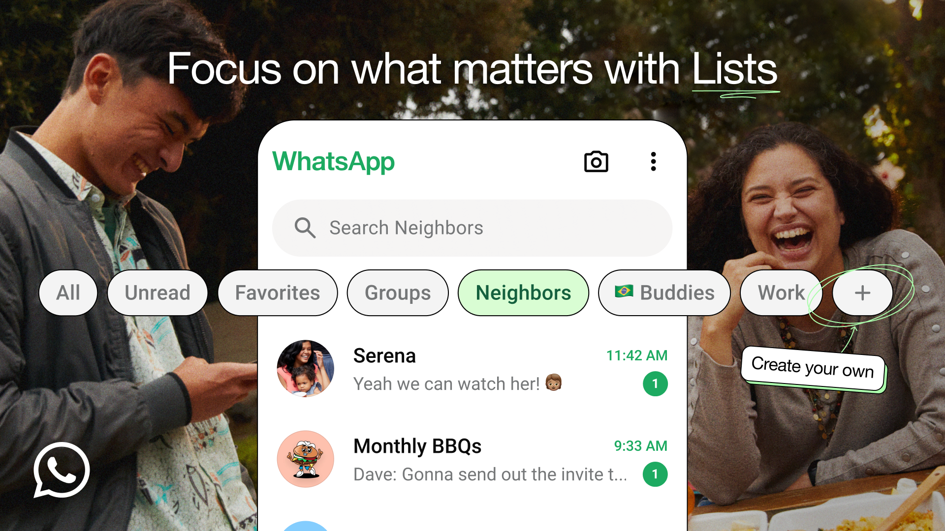 WhatsApp Launches Custom Lists to Organize Your Chats