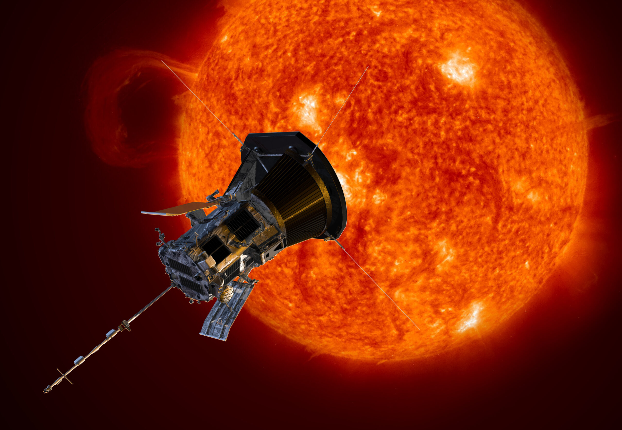 NASA’s Parker Solar Probe Prepares for Closest Sun Encounter on Christmas Eve