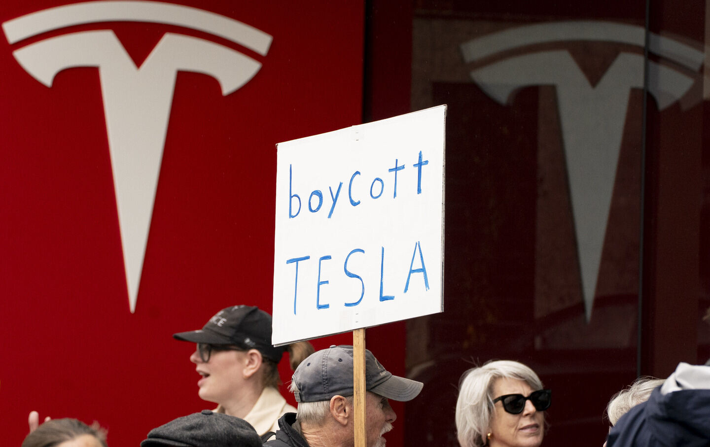 Canadians Rally in ‘Tesla Takedown’ to Oppose Musk and Trump Influence