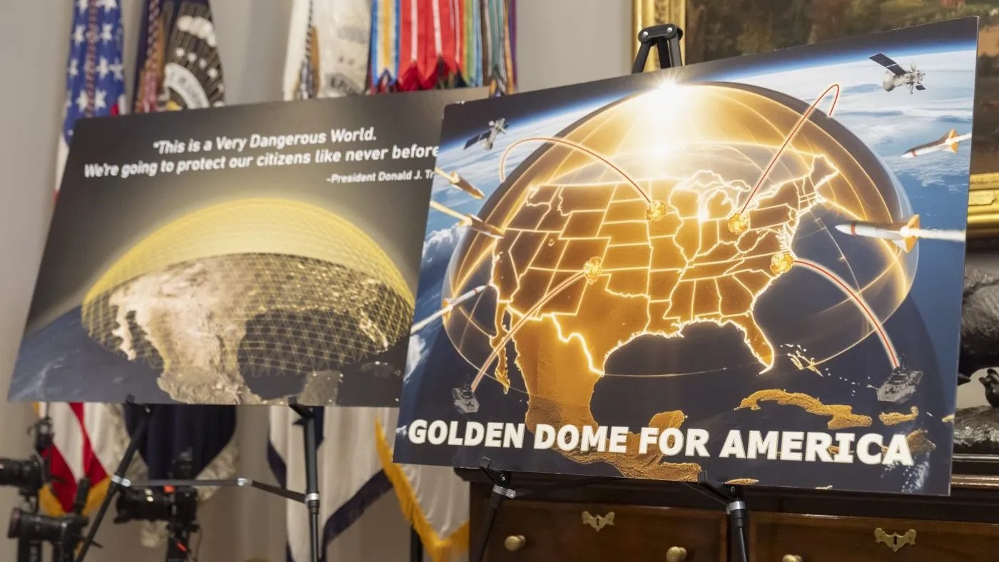 Trump’s Golden Dome Missile Shield May Cost Hundreds of Billions