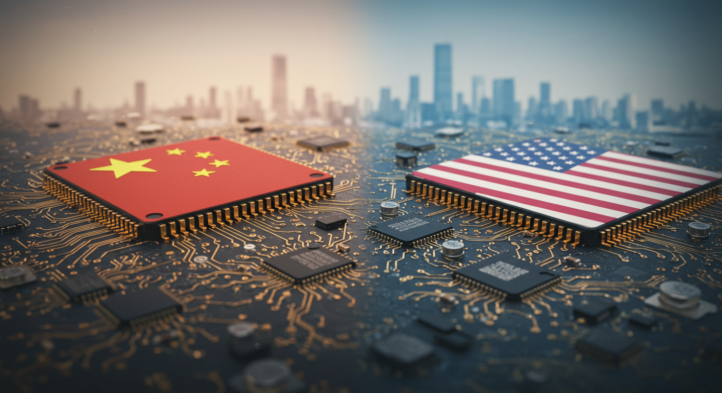 Trump’s Tariffs and Export Curbs on China Weigh on Major Chip Stocks