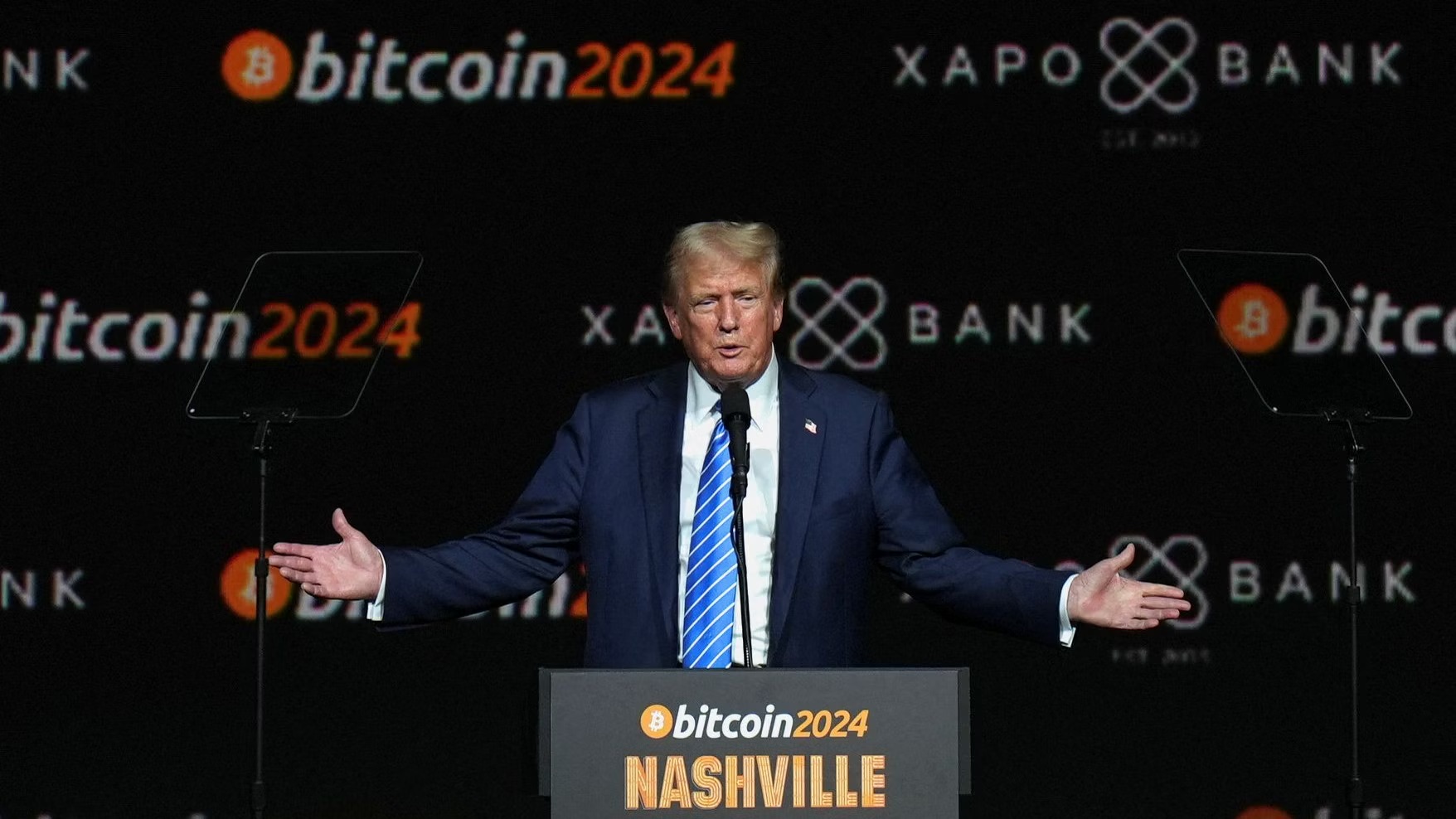 Bitcoin Drops as Reports Surface of Trump Calling Advisers to Situation Room
