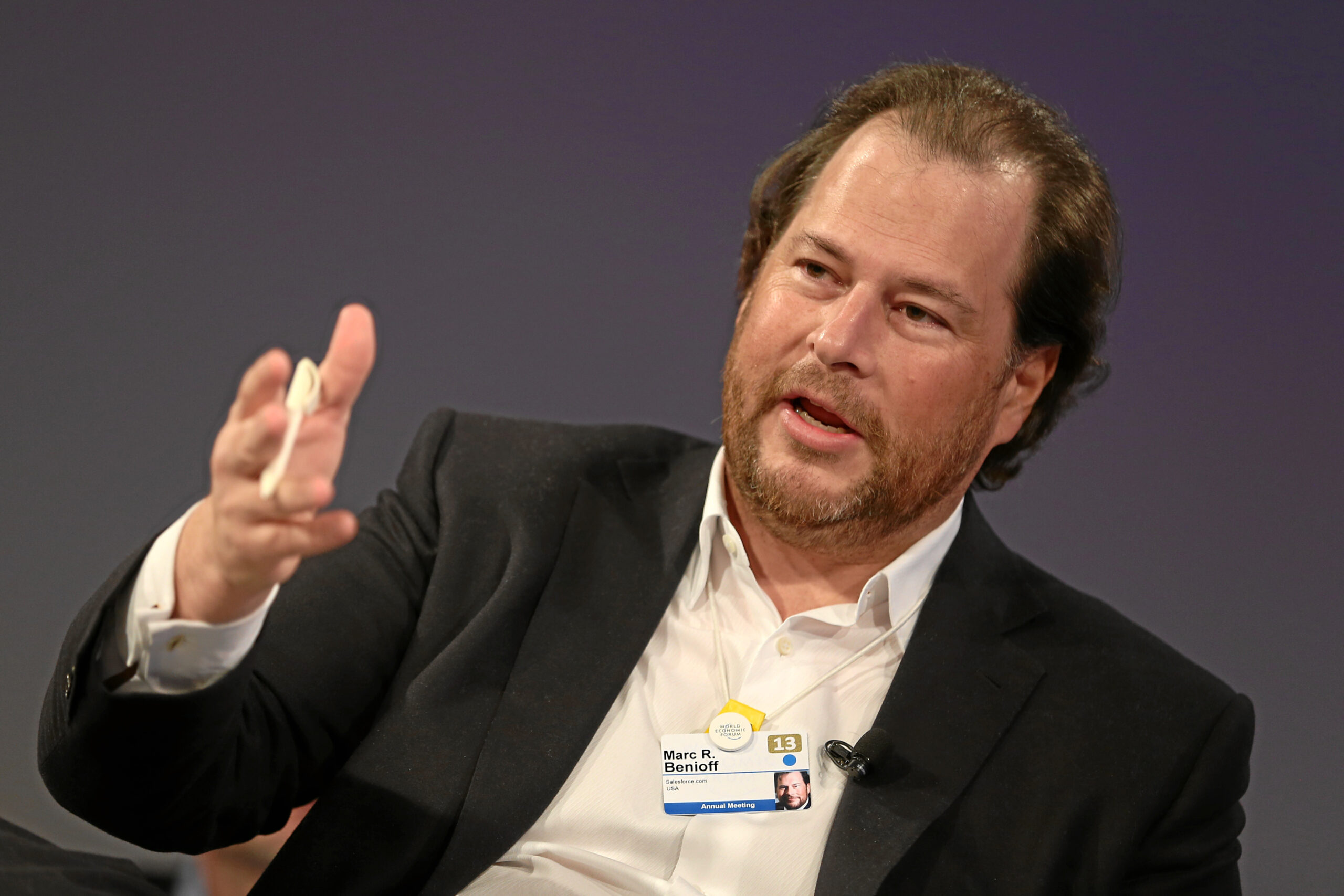 Salesforce CEO Marc Benioff Says AI Handles Up to 50% of Company Work