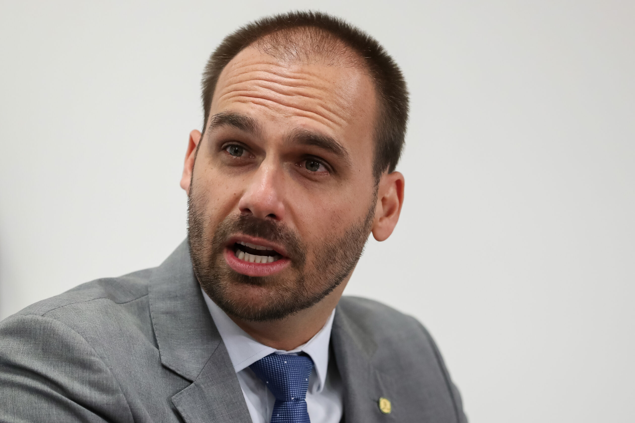 Bolsonaro’s Son Applauds Trump’s Tariff Hike on Brazil