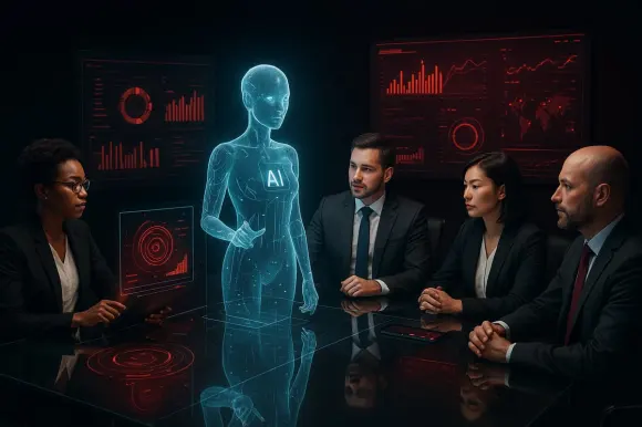 Poll Finds 15% Of Americans Open To AI Managers As Workplace Automation Expands