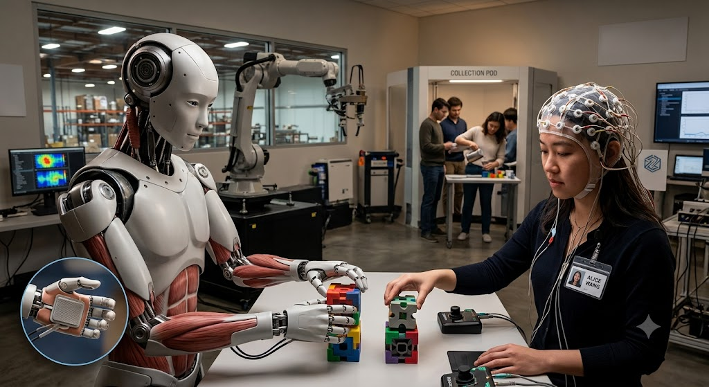 Encord Tests Brain-Wave Data to Improve How Robots Learn Physical Tasks