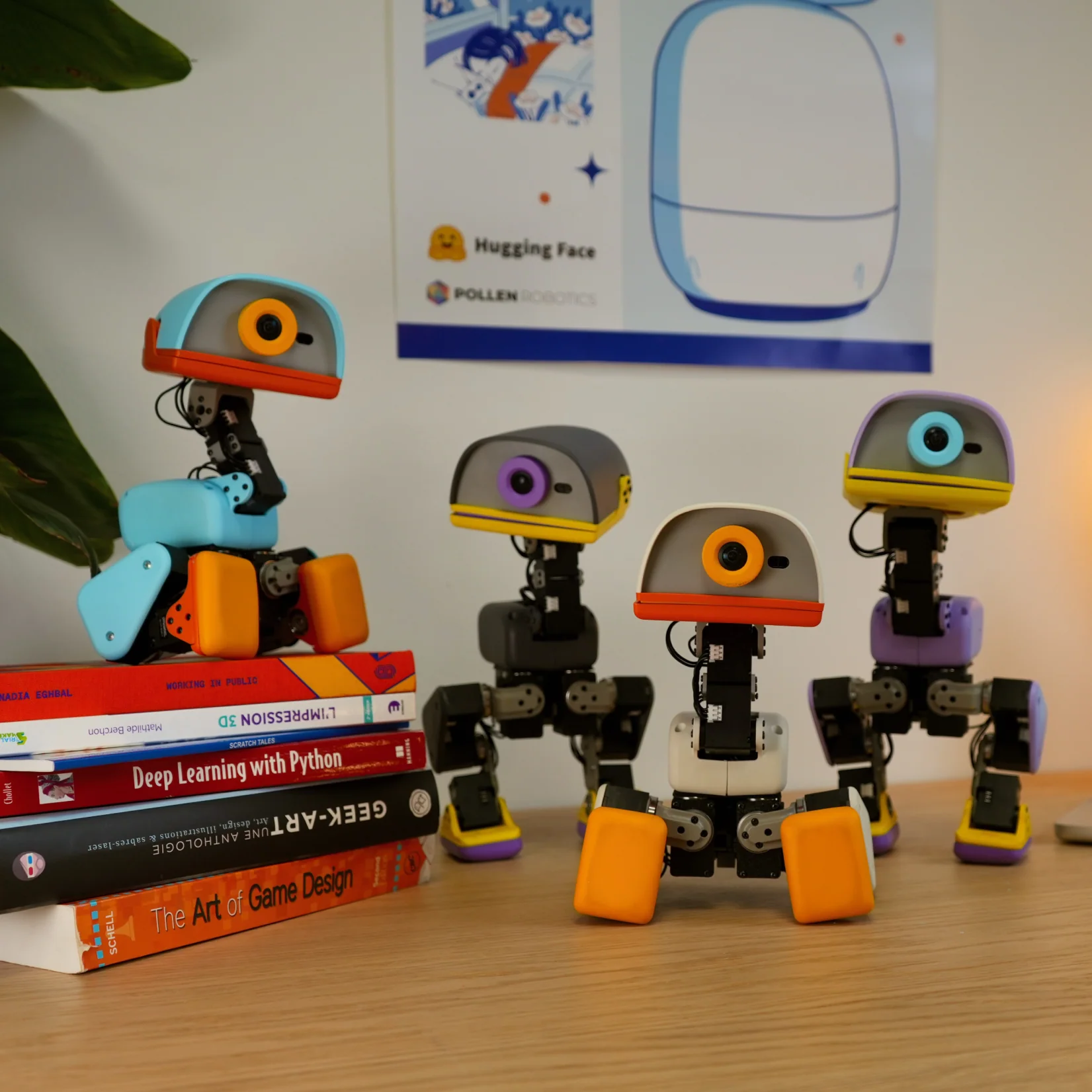 Hugging Face and Pollen Robotics Launch $399 Open-Source Microduck Robot