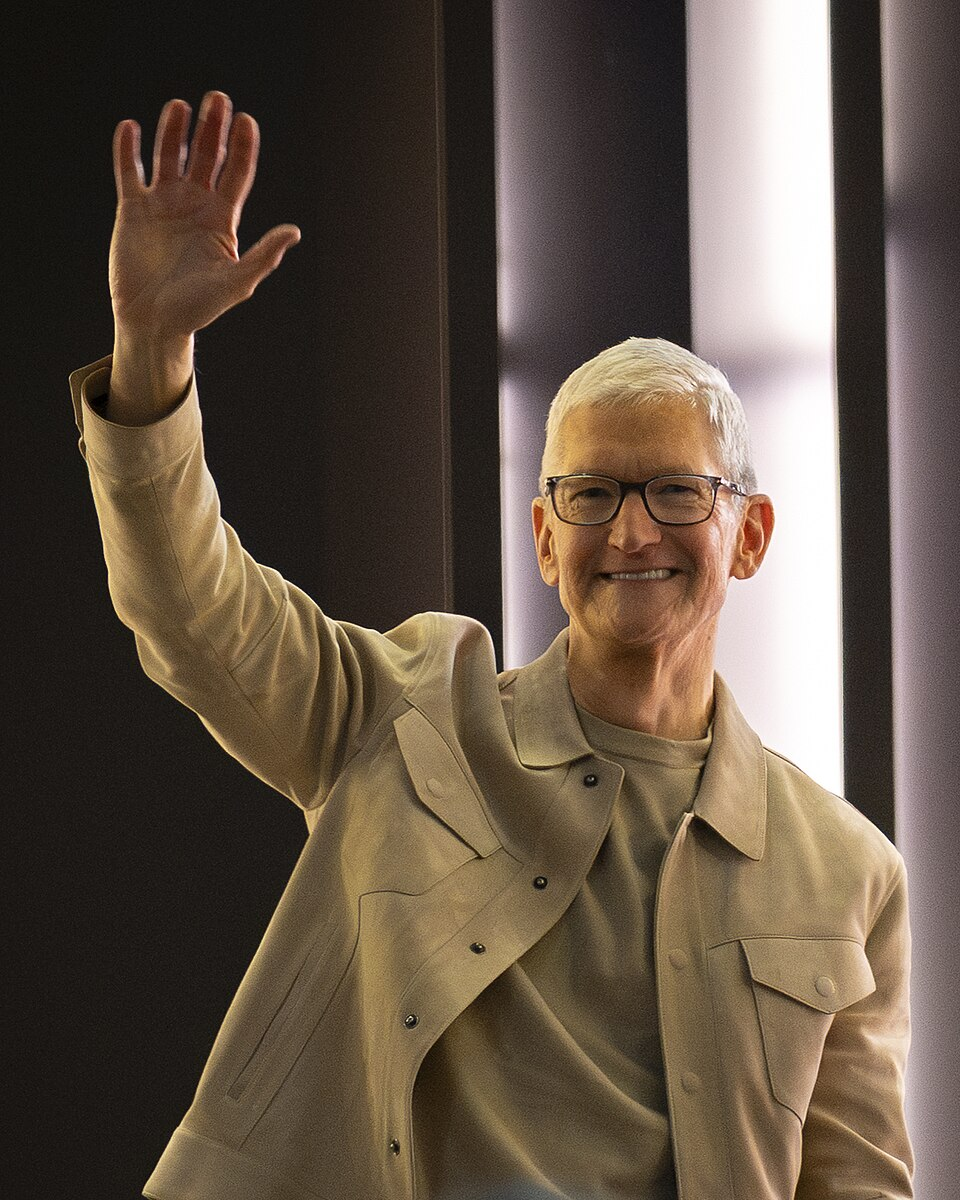 Tim Cook Steps Down as Apple CEO as John Ternus Takes Over