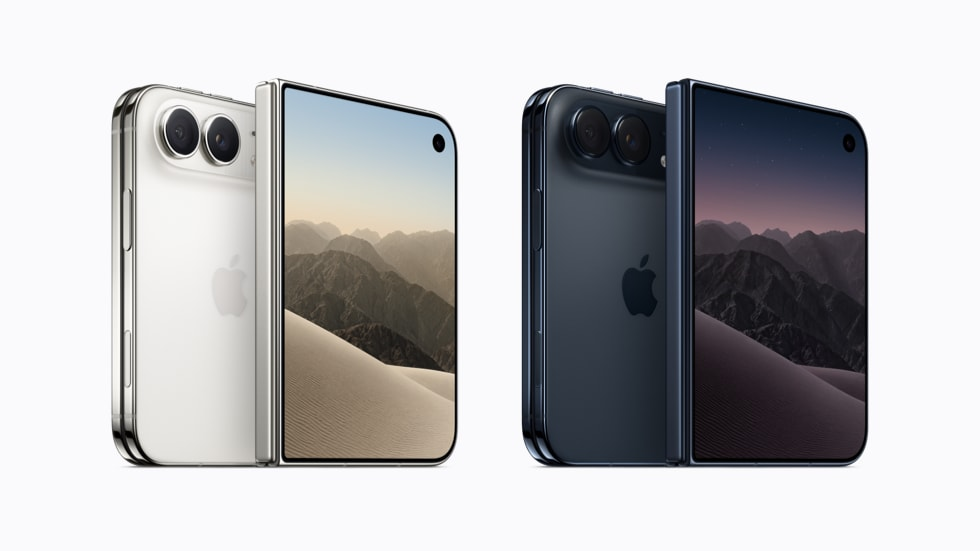 Apple Launches $1,999 iPhone Duo as Its First Foldable iPhone