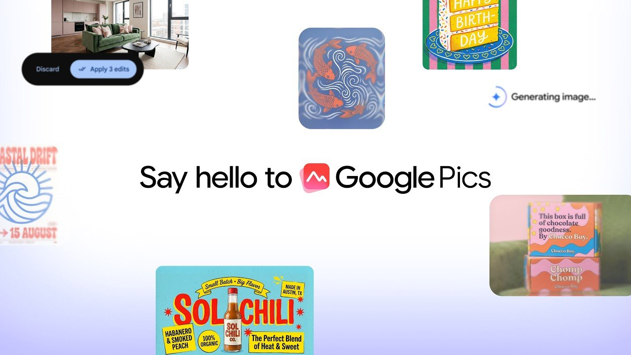Google Launches Pics, an AI Image Creation and Editing Tool for Workspace